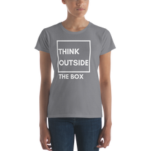 Think Outside The Box Women's t-shirt