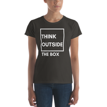 Think Outside The Box Women's t-shirt
