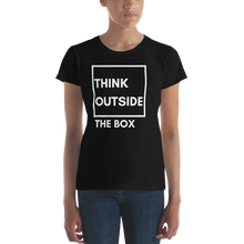 Think Outside The Box Women's t-shirt